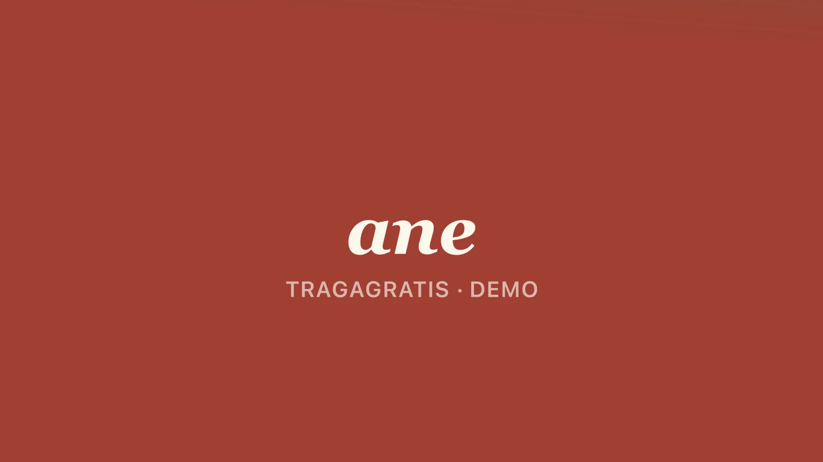 A.N.E. Slot demo