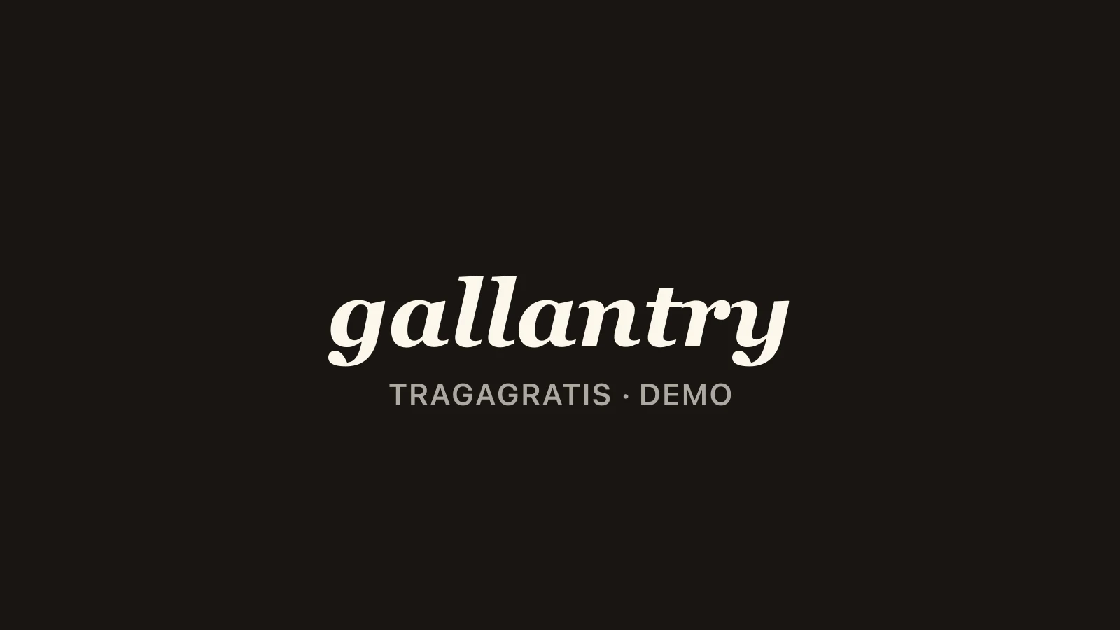 Gallantry demo