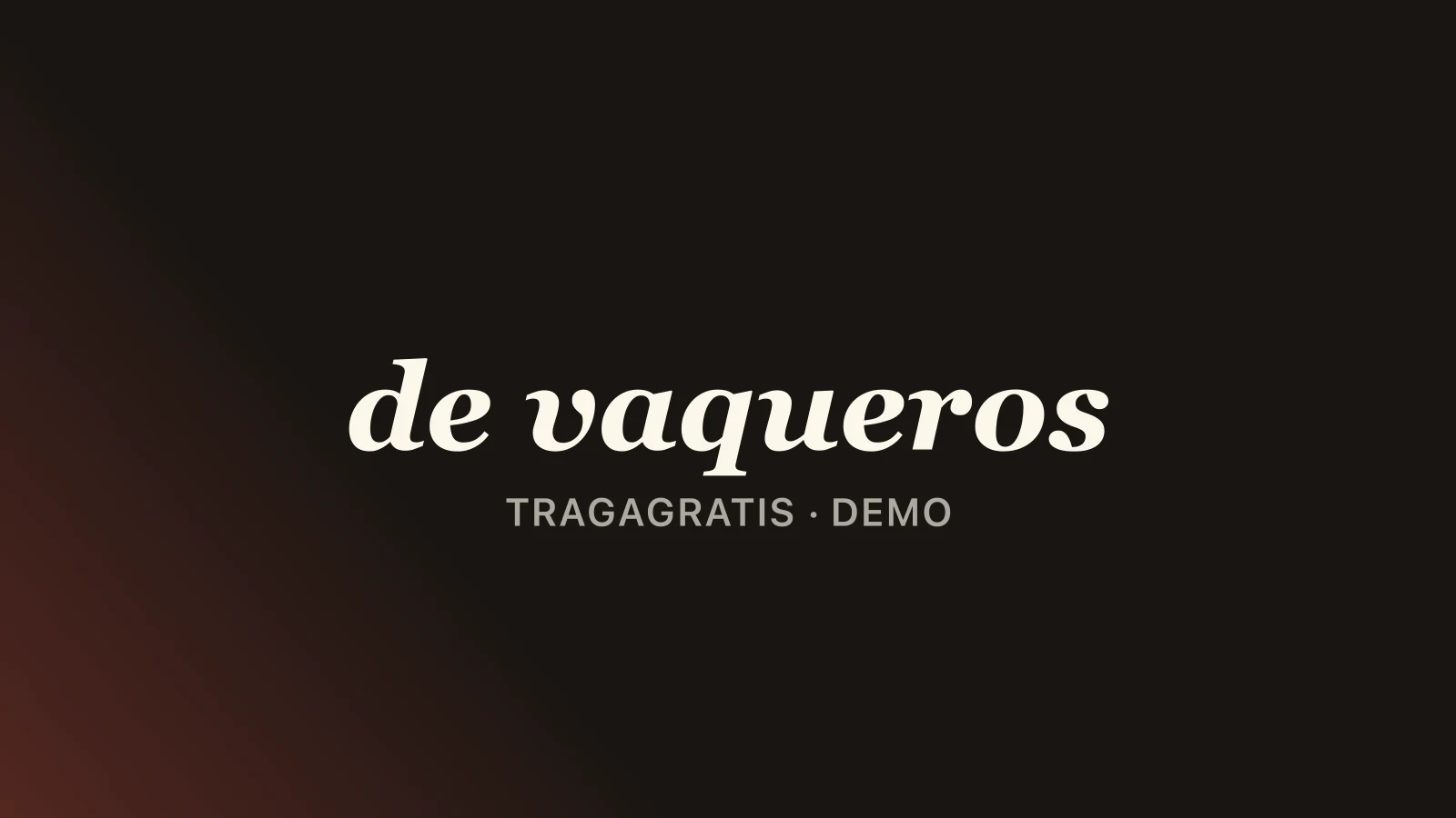 Slot de Vaqueros demo
